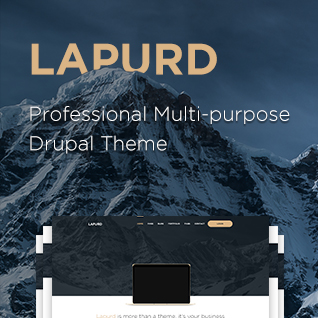 Lapurd - Multipurpose Drupal Theme