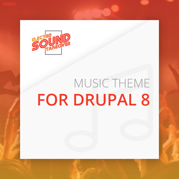 Electro Sound - Music & Artist Drupal 8 Theme