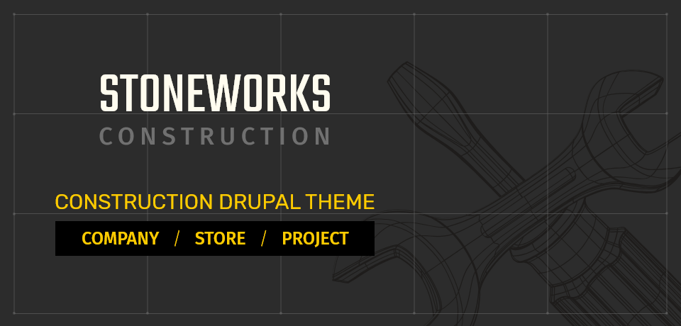 Stoneworks - Construction & Building Drupal 8 Theme