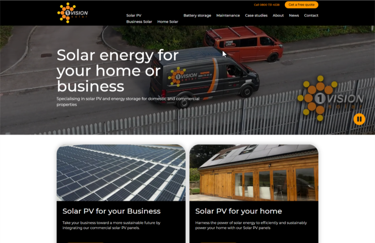 Project Showcase: Renewable Energy – Solar PV & Battery Solutions Platform