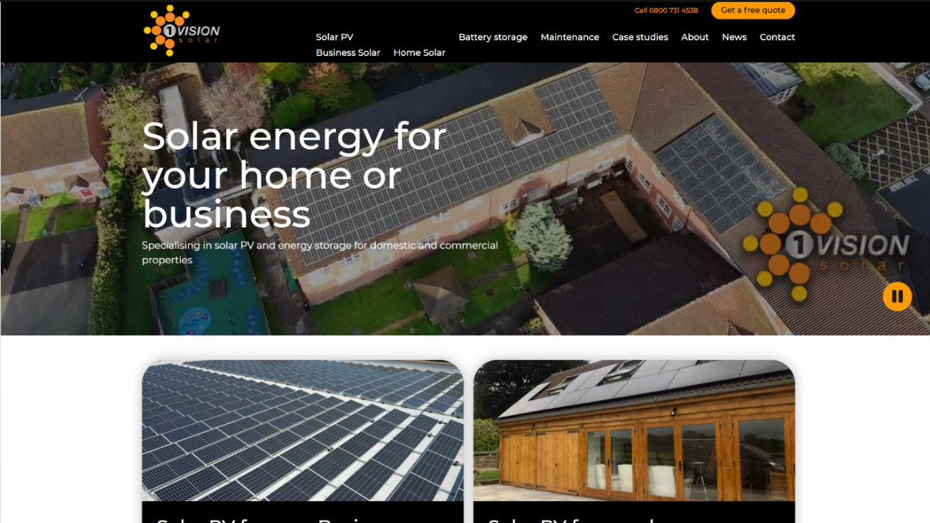 Project Showcase: Renewable Energy – Solar PV & Battery Solutions Platform