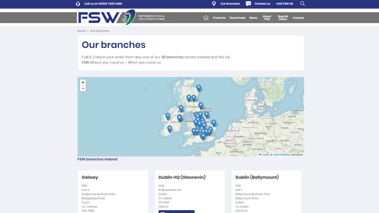 Project Showcase: HVACR Wholesale & Distribution Platform