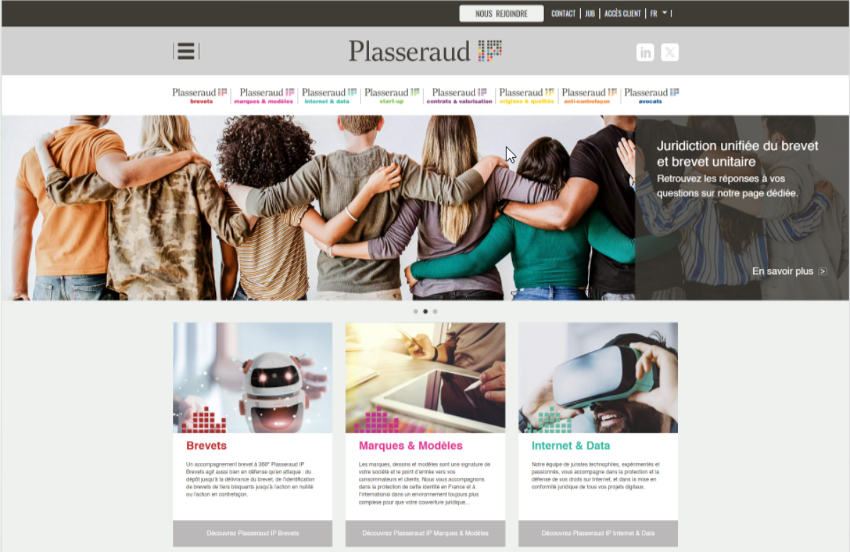 Project Showcase: Comprehensive Intellectual‑Property Services Portal