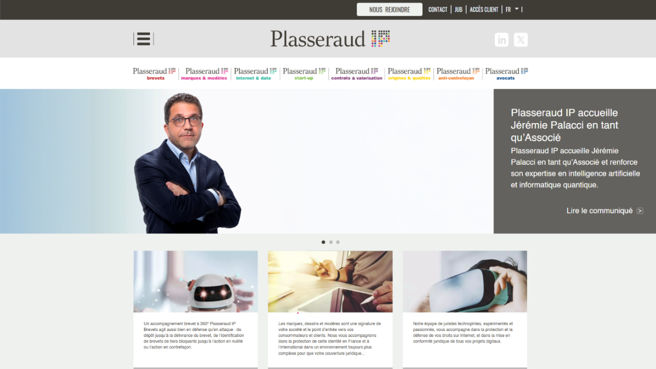 Project Showcase: Comprehensive Intellectual‑Property Services Portal