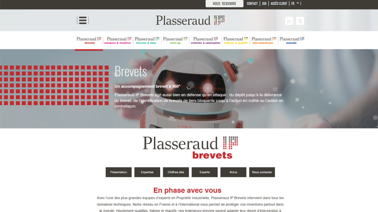 Project Showcase: Comprehensive Intellectual‑Property Services Portal