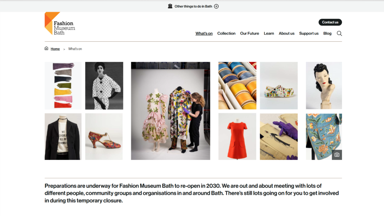 Project Showcase: Fashion Heritage Museum & Collection Portal