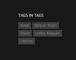 Tags in Tags Block display