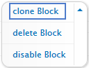 Featured blocks