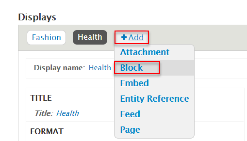 Health block