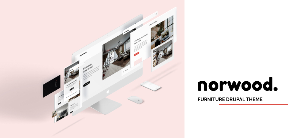 Norwood - Your Cozy Furniture Drupal 8 Theme