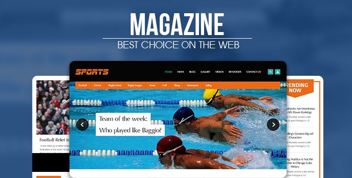 Sport Magazine - Exclusive News Drupal Theme