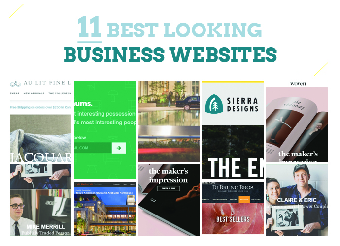 11 Best Looking Business Websites