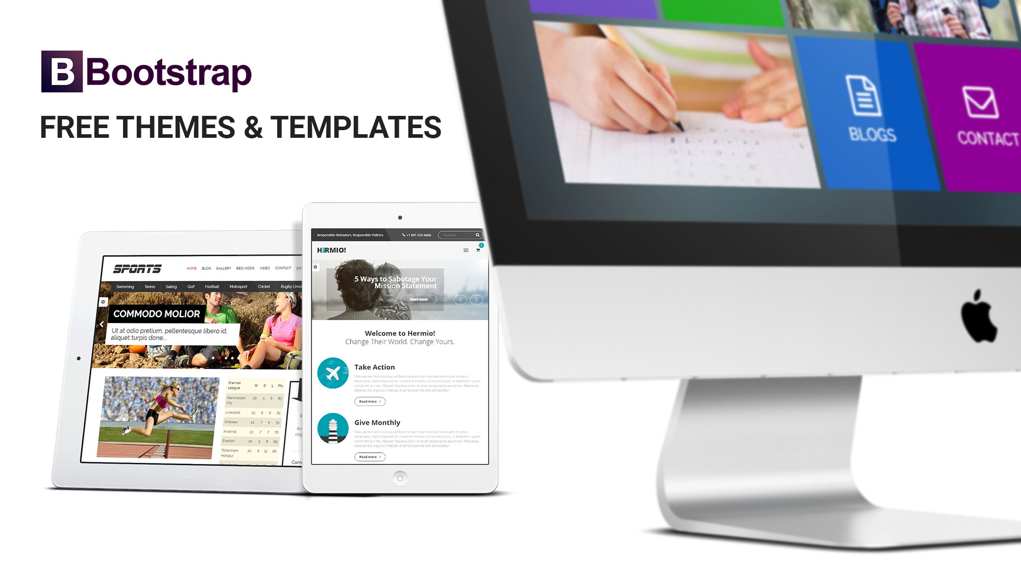 Free Bootstrap HTML Themes & Templates