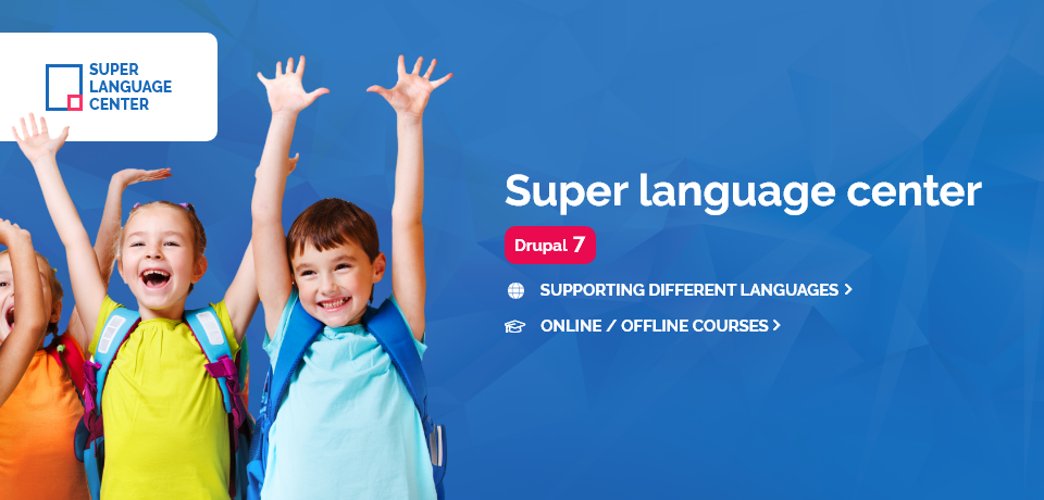 SUPER LANGUAGE CENTER - DRUPAL 7 EDUCATION CENTER THEME