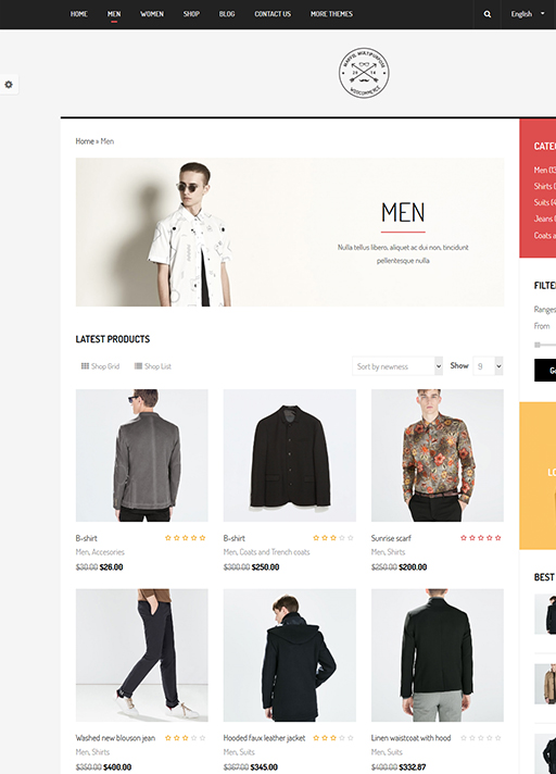 Marvel - Multipurpose Ecommerce Drupal Themes with RTL Support