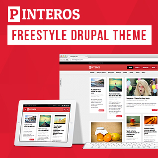 Pinteros Drupal Premium Theme