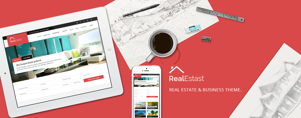 RealEstast - Real Estate & Business Drupal Theme