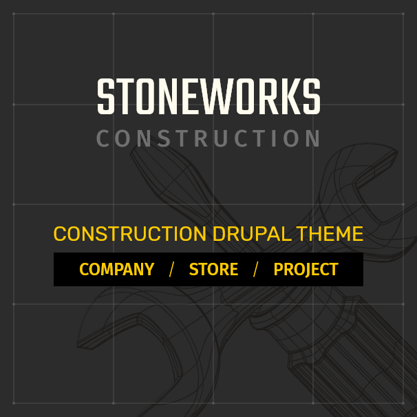 Stoneworks - Construction & Building Drupal 8 Theme