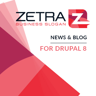 ZetraZ - News & Press Drupal 8 Theme