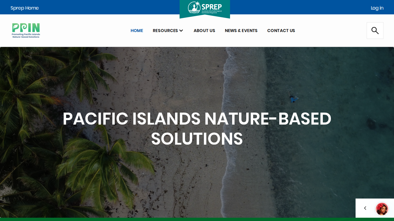 Pacific NbS Resource Hub preview