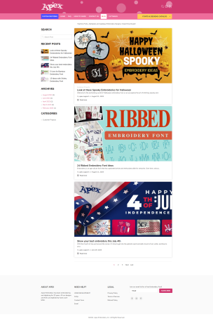 Apex Embroidery Designs screenshot 3