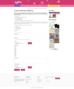 Apex Embroidery Designs screenshot 5