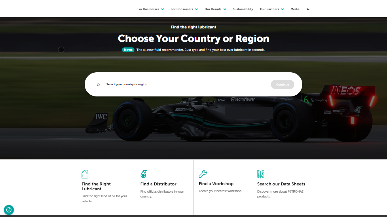 Petronas Lubricants preview