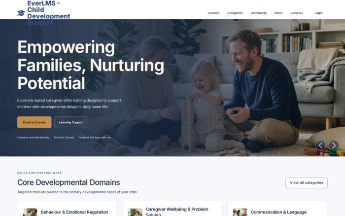Explore the caregiver learning programme.