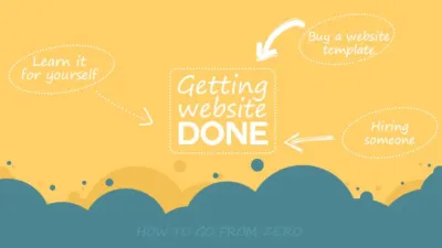 Starting Your Website - 3 Ways to Get It Done