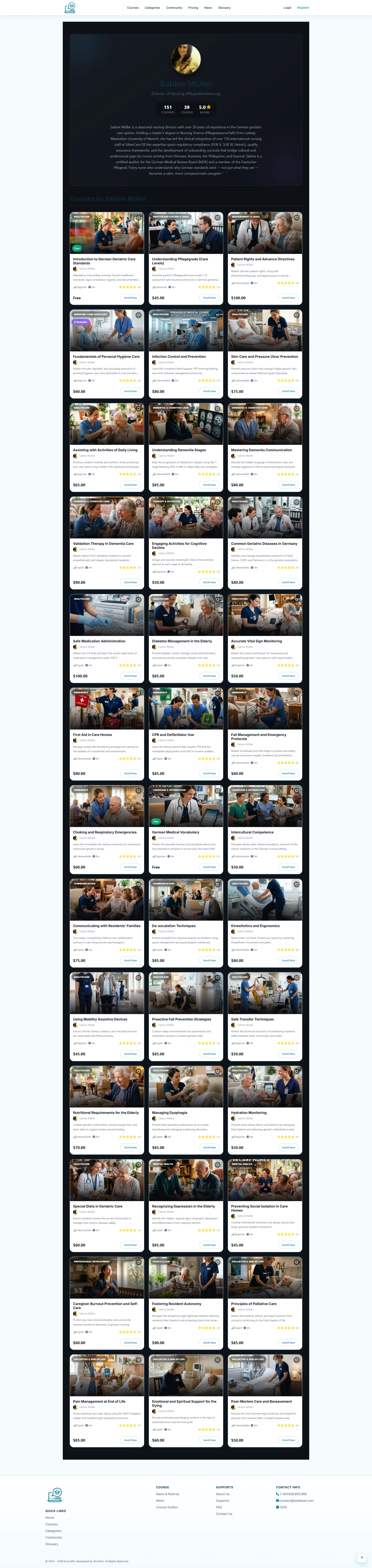 Instructor Profile