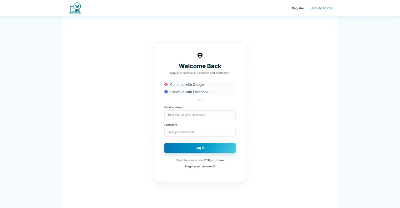 System Login