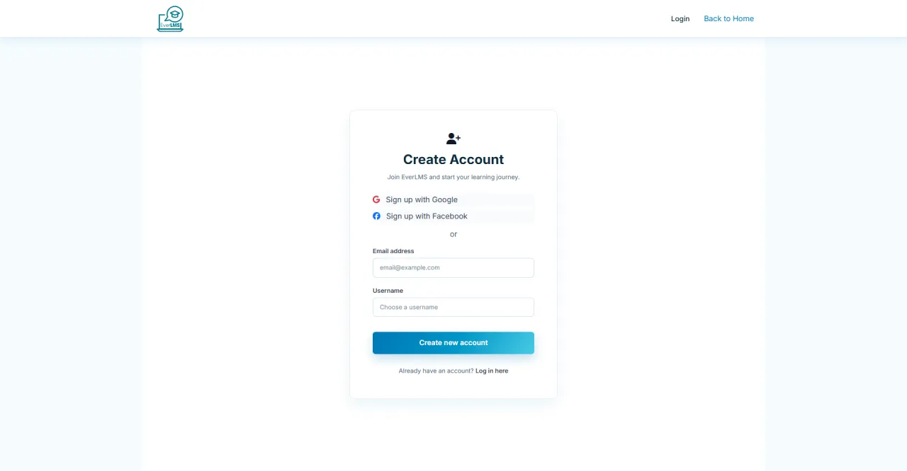 Account Registration