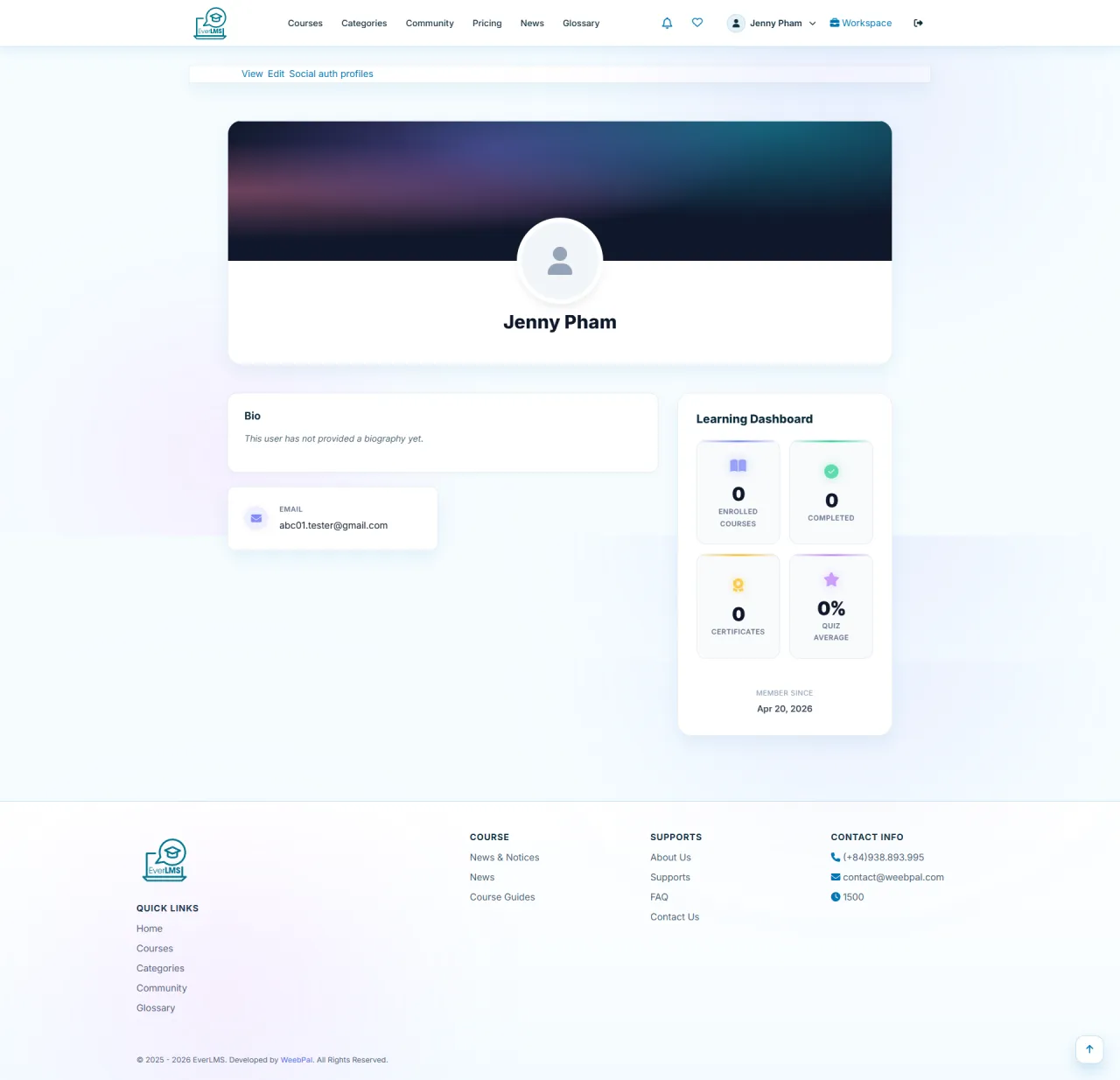 Manager Profile