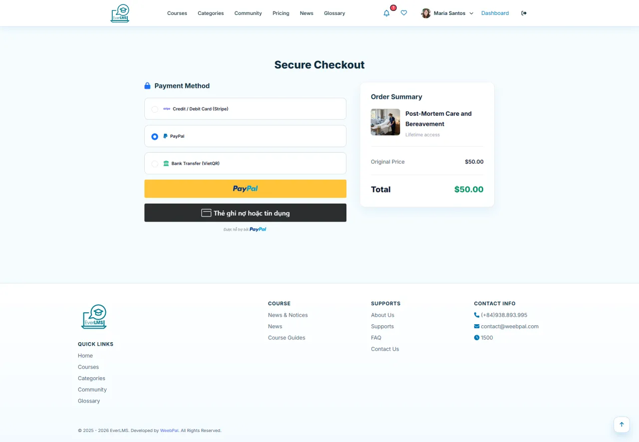 Payment Confirmation