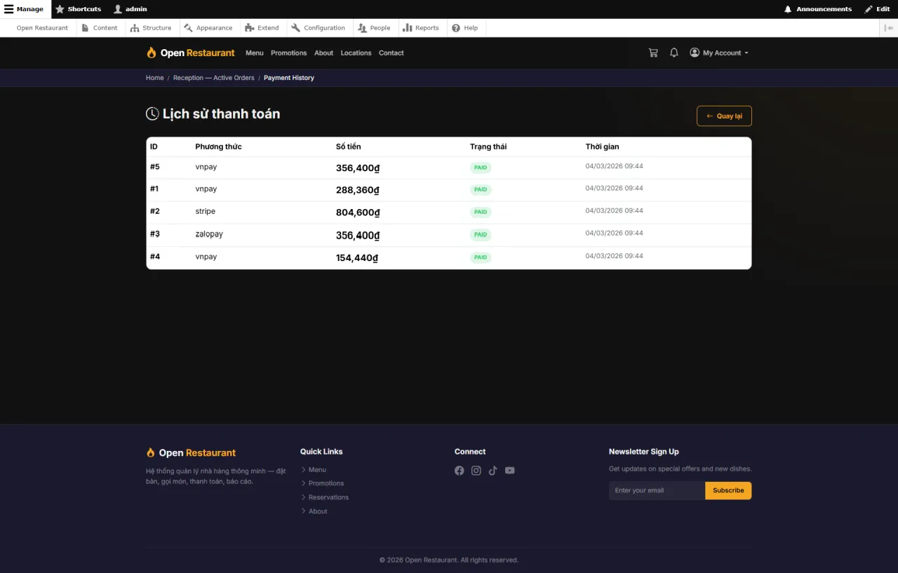Payments