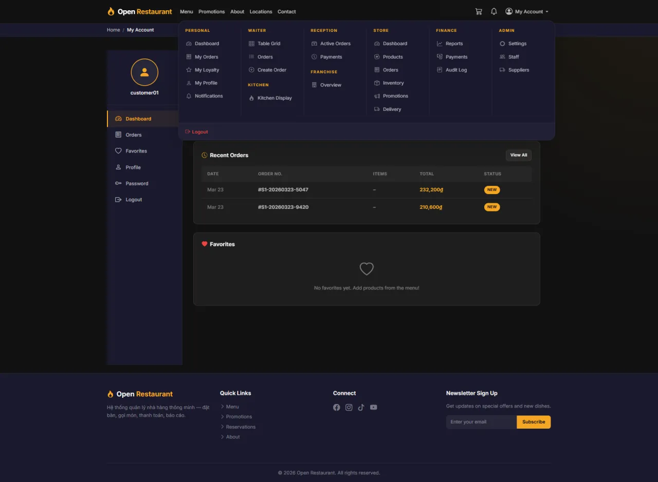 My Account