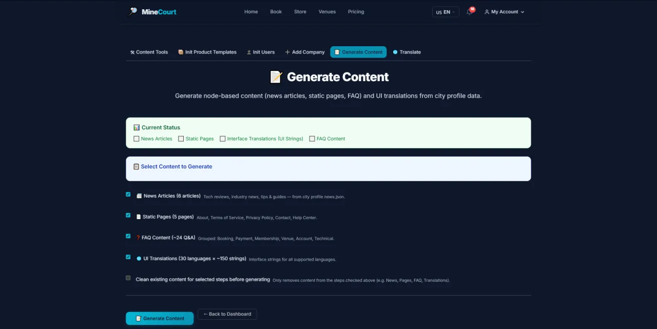 Generate Content
