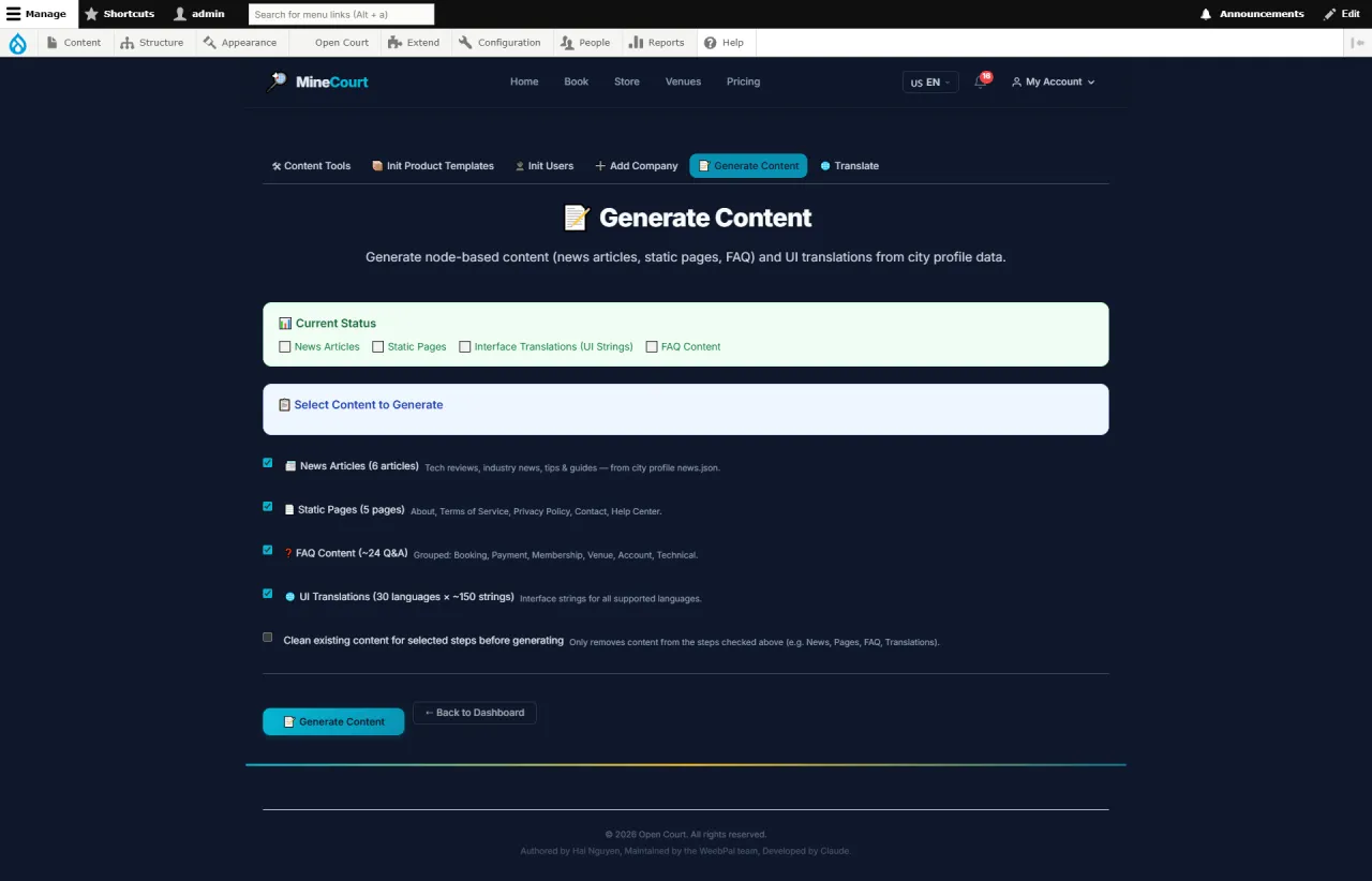 Generate Content