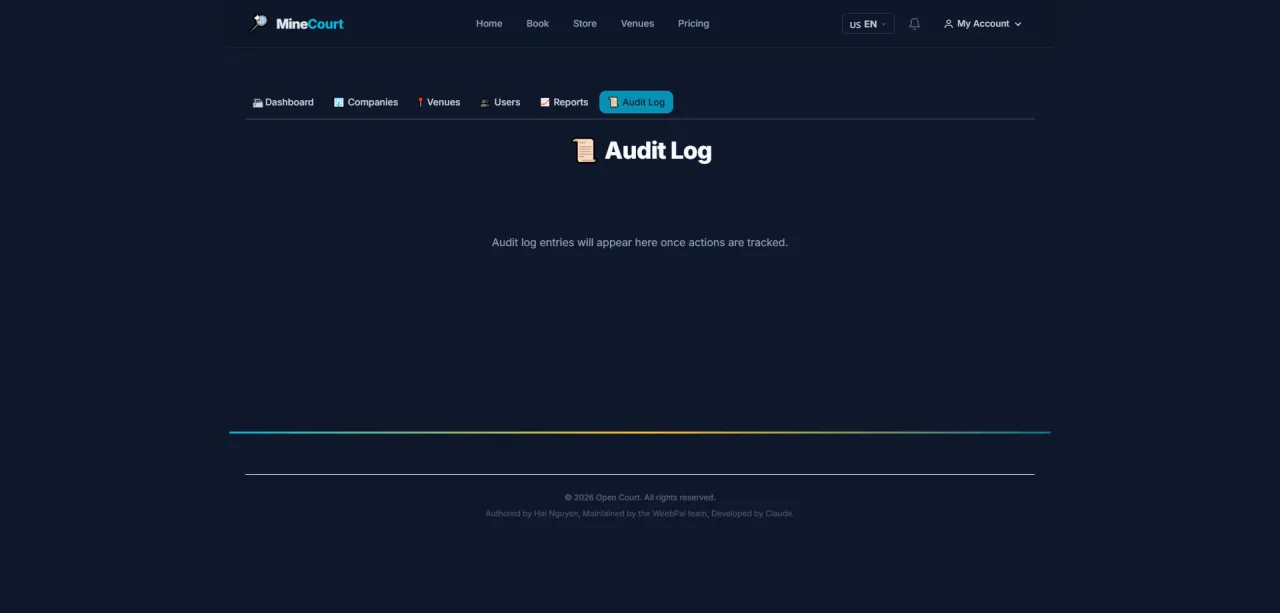 Company Audit Log