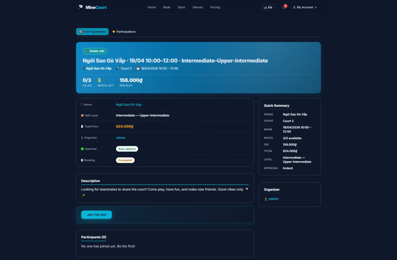 Join a Slot