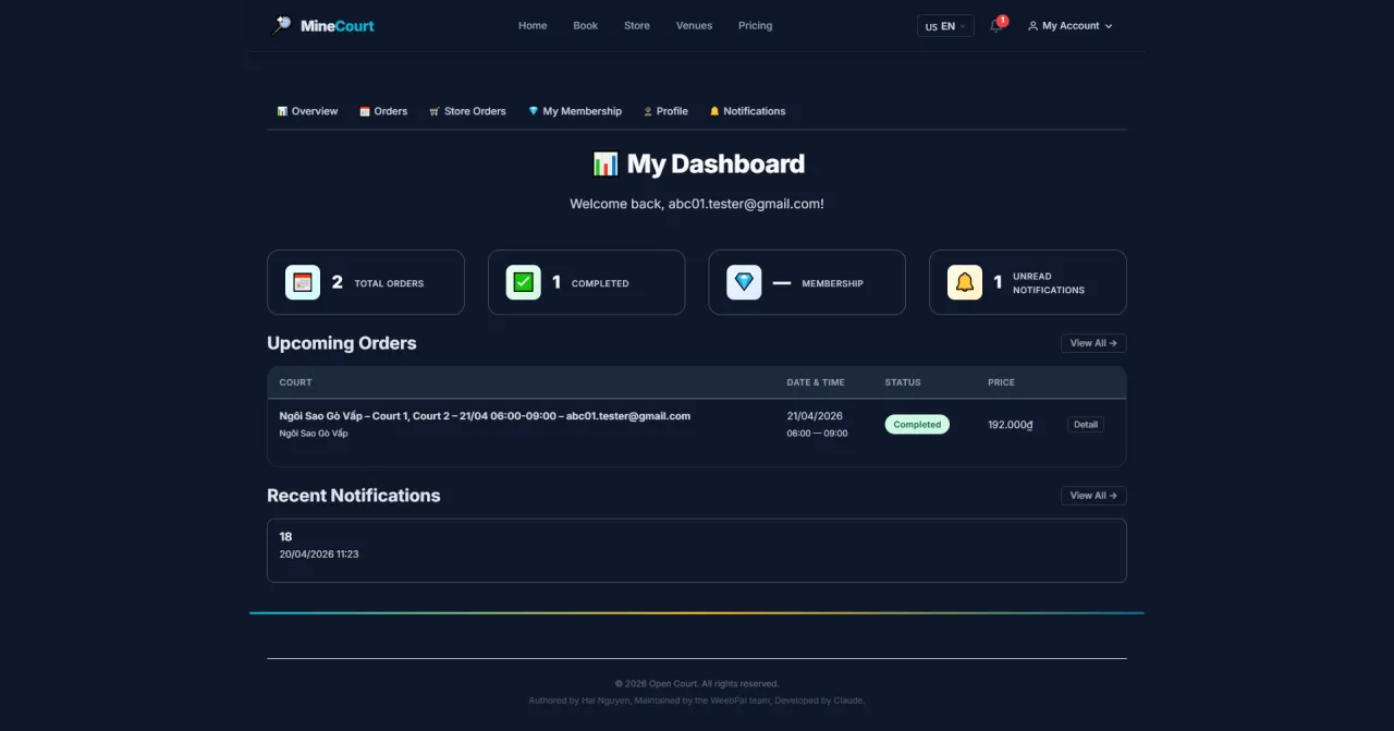 Dashboard