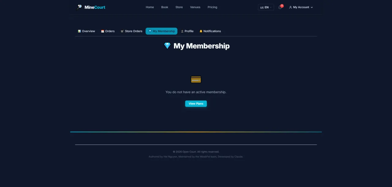 My Memberships