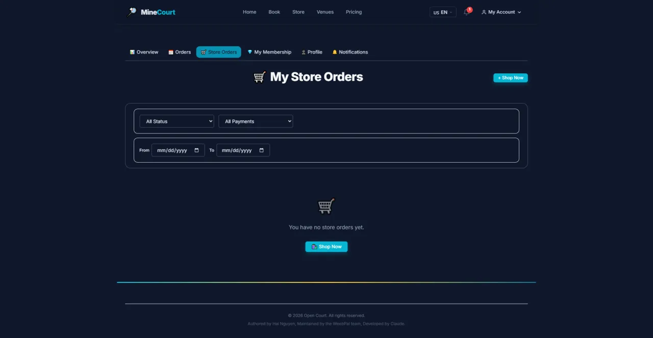 Store Orders