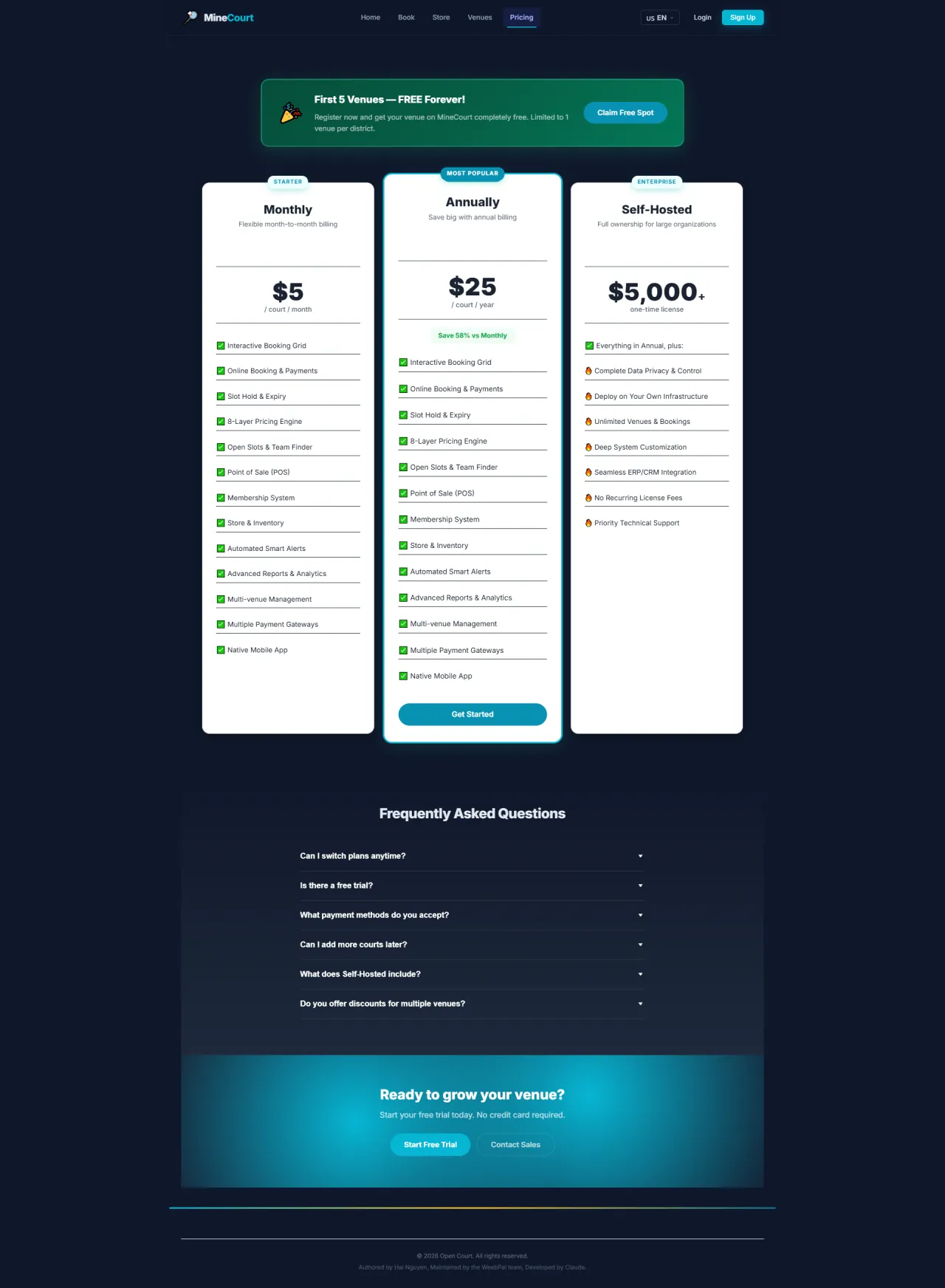 Pricing