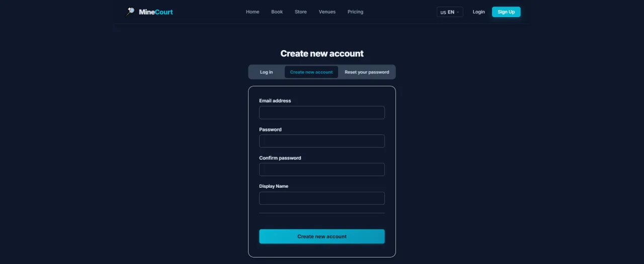 Sign Up