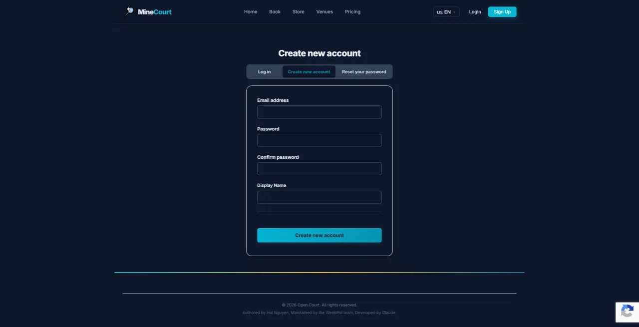 Sign Up