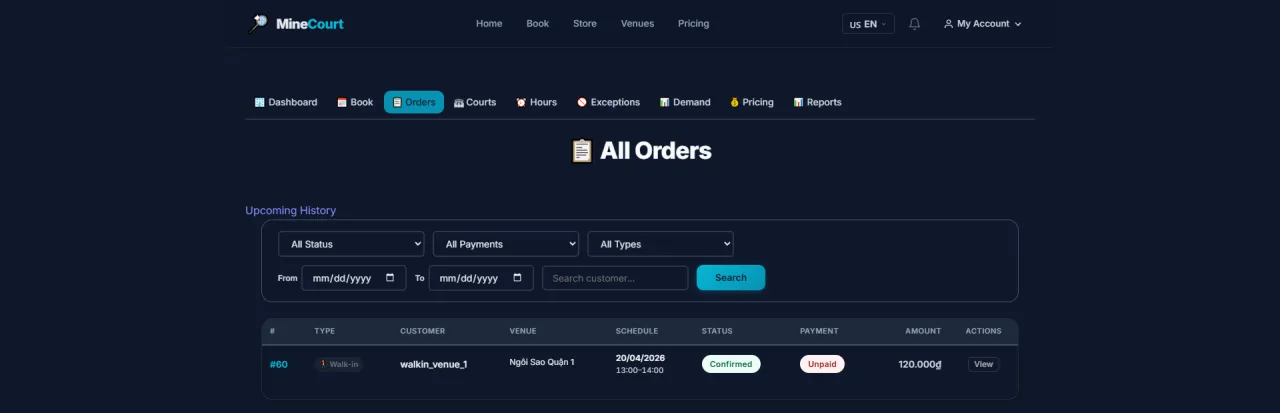 All Orders