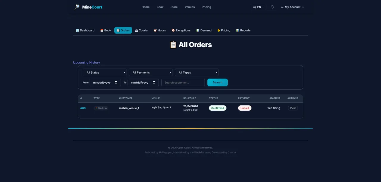 All Orders