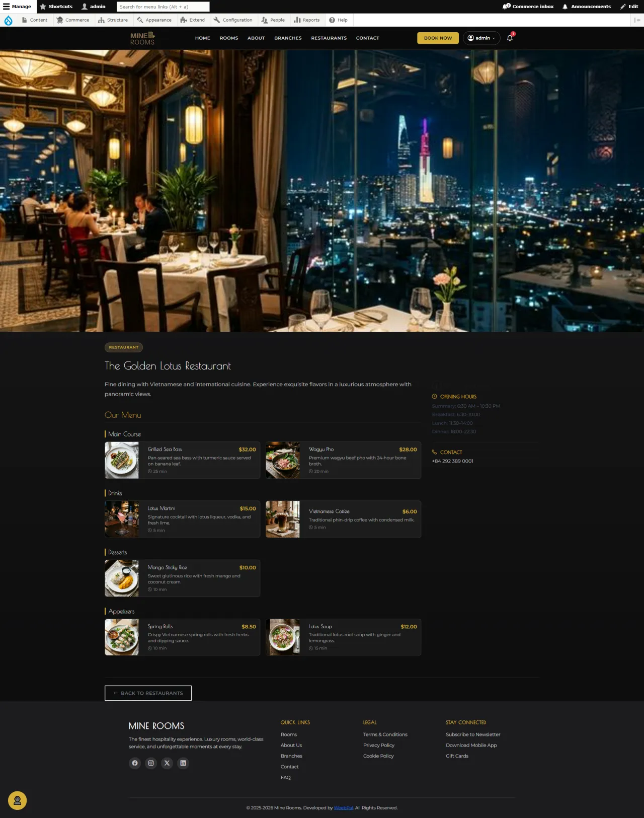 Restaurant Detail