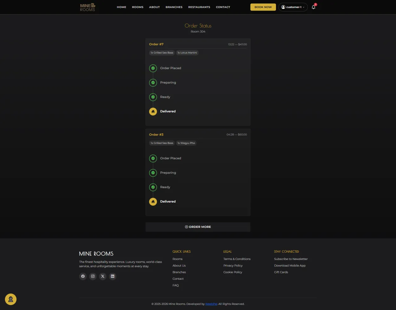 Order Status